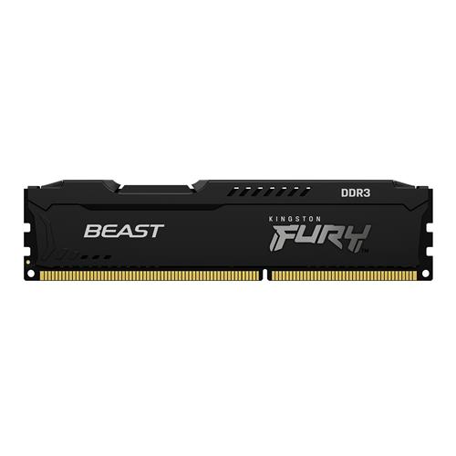 Memorie RAM Kingston Fury Beast, 8GB DDR3 1866MHz CL10, DIMM, e zezë