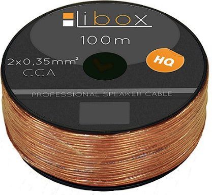 Kabllo për altoparlant LIBOX 2x0,35