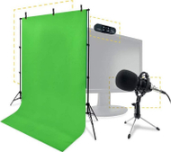 Pajisje streaming Steelplay HD Streaming Pack, set 4 në 1, me mikrofon