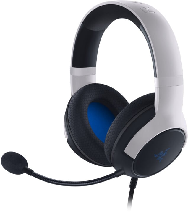 Kufje Razer Kaira X për PlayStation, të zeza / bardha