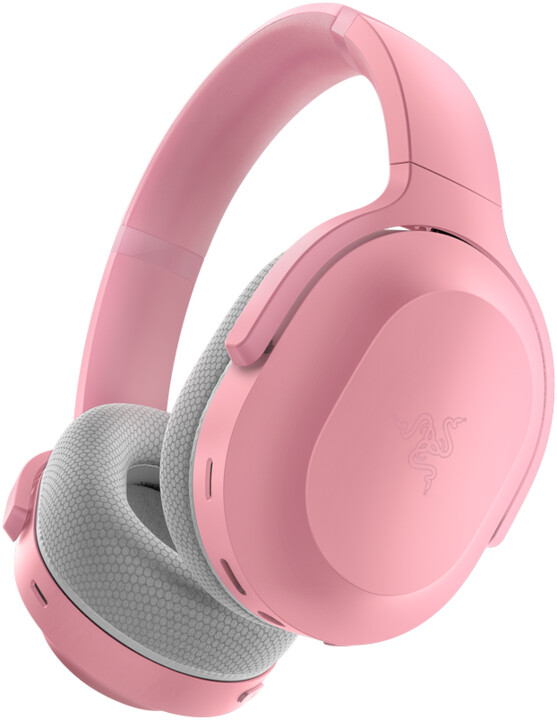 Kufje Razer Barracuda, Quartz Pink, rozë