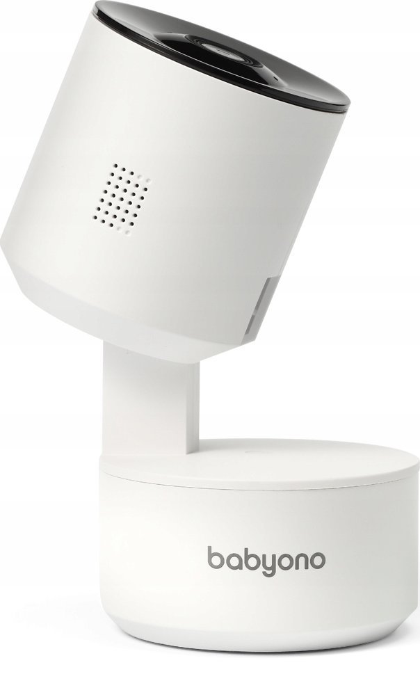 Monitor bebe me video BabyOno Take Care Camera Smart, monitorim në kohë reale, funksione smart, i bardhë