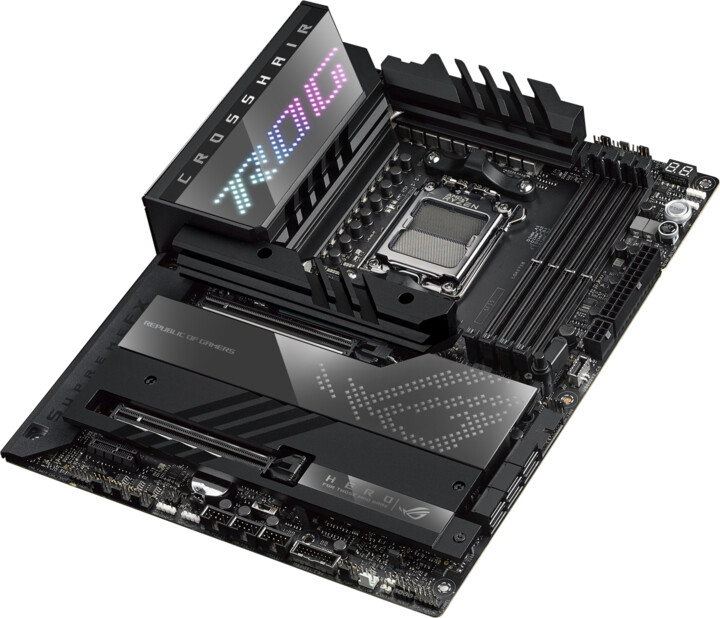 Pllakë amë ASUS ROG CROSSHAIR X670E HERO - AMD X670