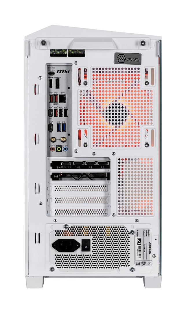 Kompjuter desktop Actina, i7-14700KF, 32GB DDR5, 2TB SSD, RTX 4080 SUPER, i bardhë