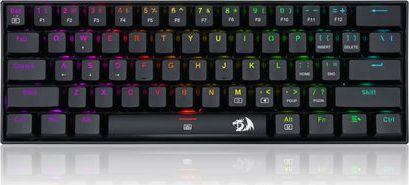 Tastierë Redragon K630 DragonBorn, US, e kuqe