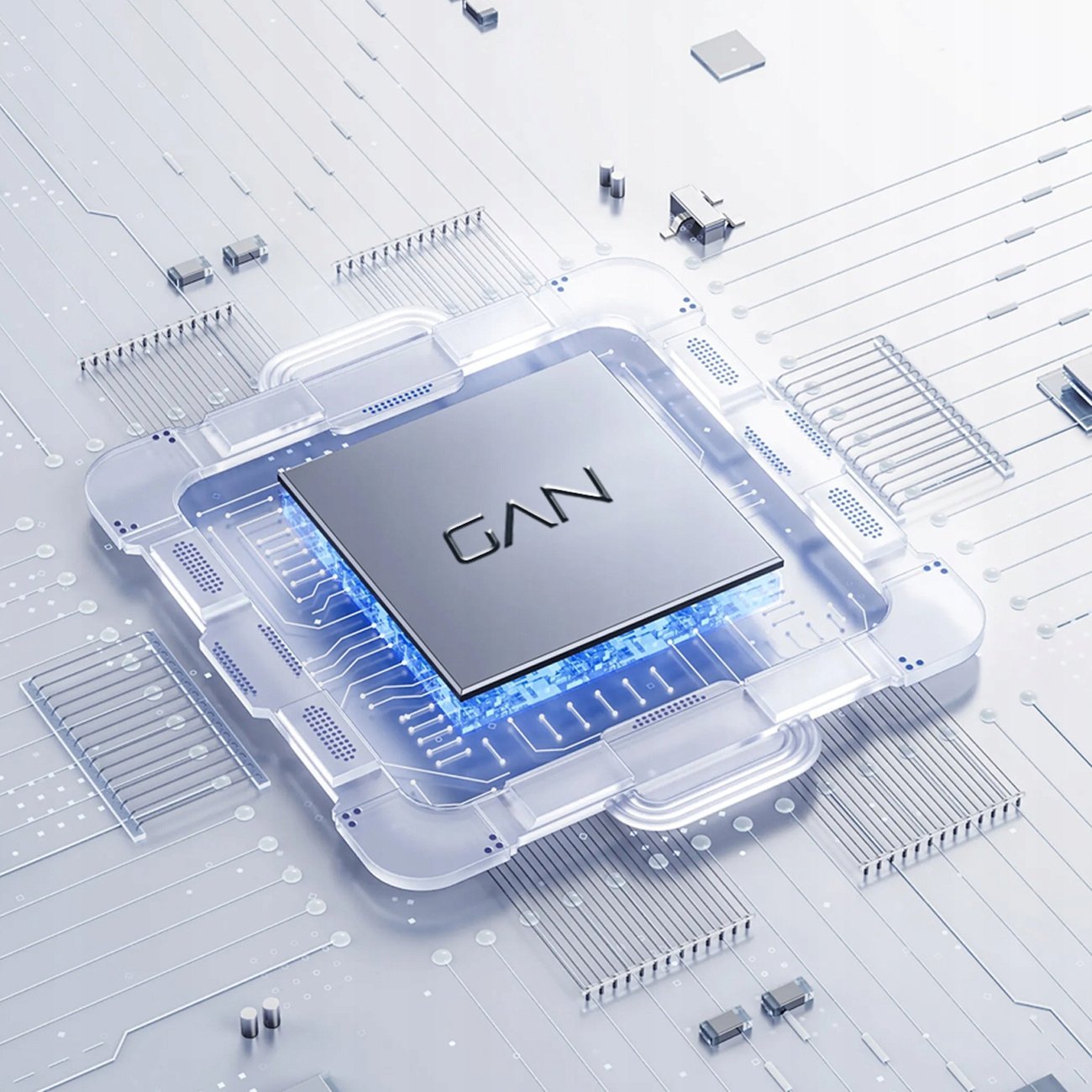 Ѕиден полнач Dudao A30EUT GaN, 30W, USB A и USB C, бел