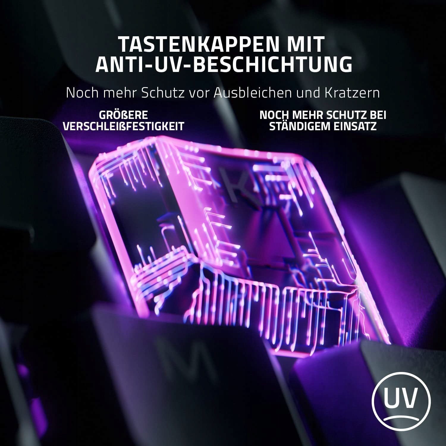 Tastierë gaming Razer Ornata V3, mecha membrane, RGB, US layout, e zezë