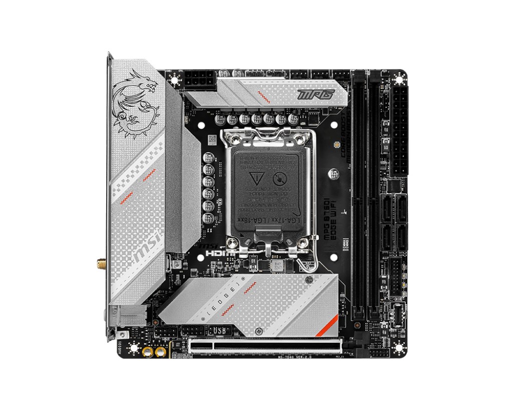 Pllakë amë MSI MPG B760I EDGE WiFi Intel B760 LGA 1700 mini ATX