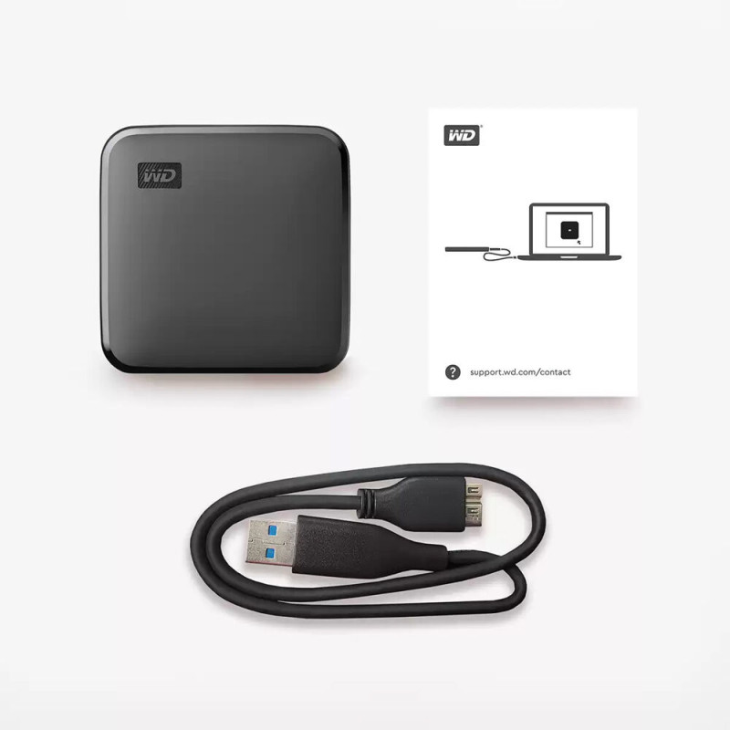 WD 2TB Elements SE Portable SSD 400Mb/s