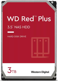 Disk serveri WD Red Plus 3TB 3.5'' SATA III (6 Gb/s) (WD30EFPX).