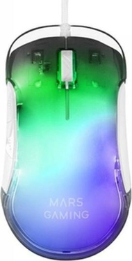Mouse gaming Mars Gaming MMGLOW, 12800 DPI, RGB, i zi