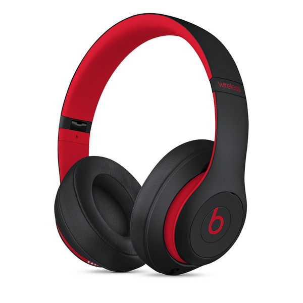 Apple Beats Studio3 Wireless Over-Ear Headphones, The Beats Decade Collection, Defiant Black-Red