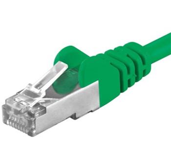 Kabllo Premiumcord Patchcable CAT6a S-FTP, RJ45-RJ45, AWG 26/7 2m, e gjelbër