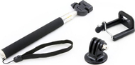 Selfie стик Xrec Monopod, до 110 cm, со држач за телефон, црн