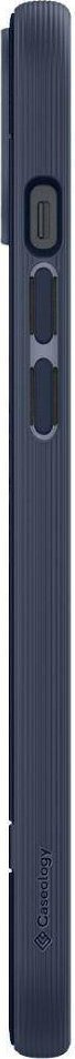 Mbulesë telefoni Spigen Caseology Parallax MAG për iPhone 14 Plus 6.7", MagSafe, blu navy