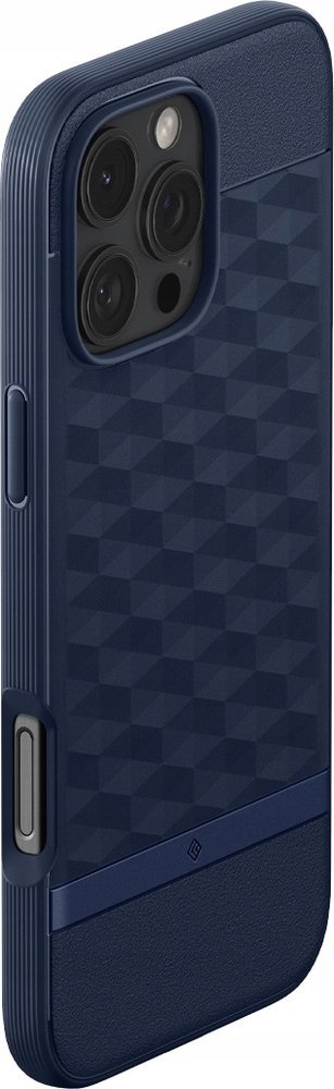 Mbulesë telefoni Spigen Caseology Parallax MagSafe, për iPhone 16 Pro, Midnight Blue