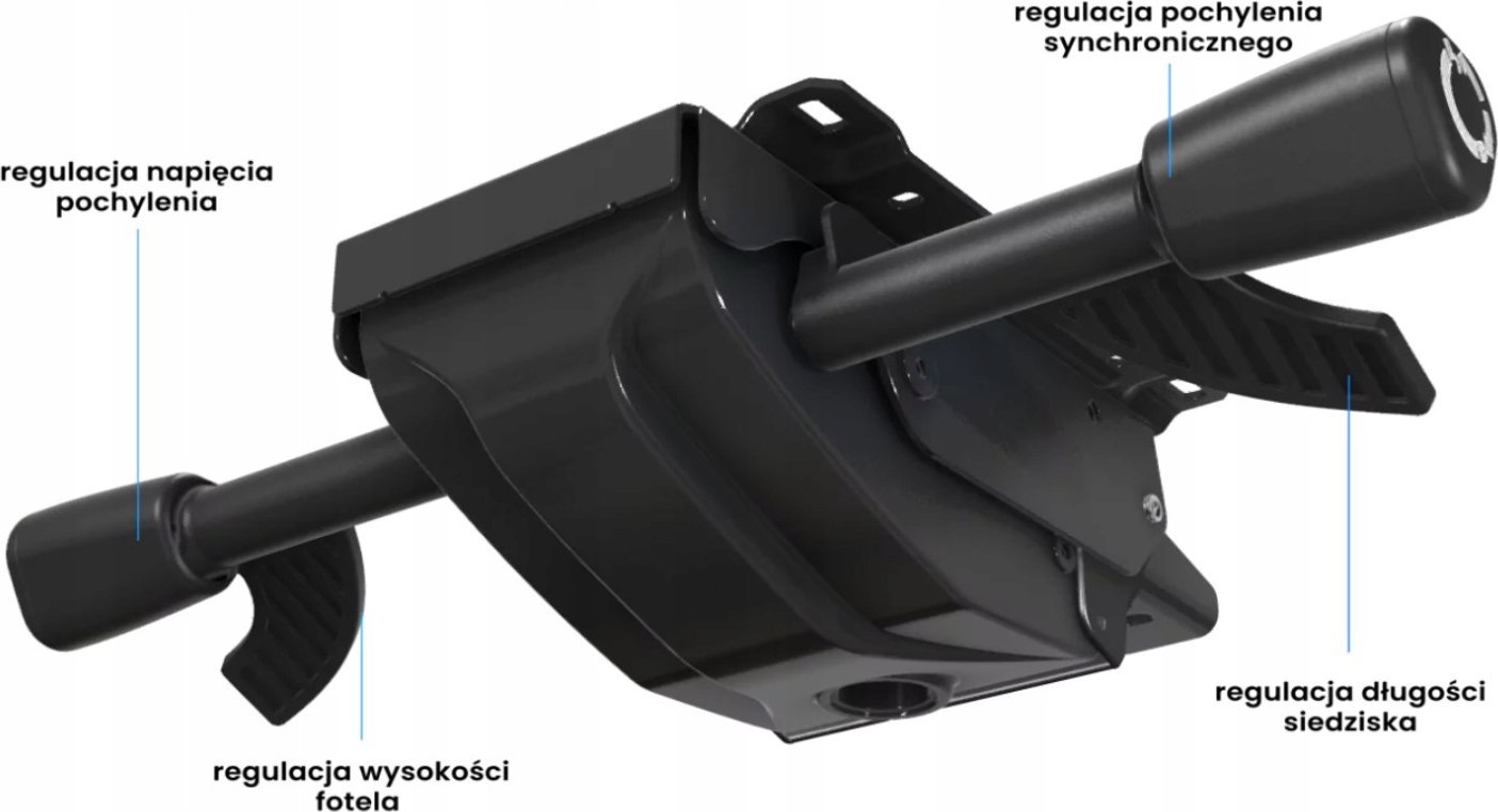 Karrige gaming QUERSUS ICOS 1.1, ergonomike, e gri