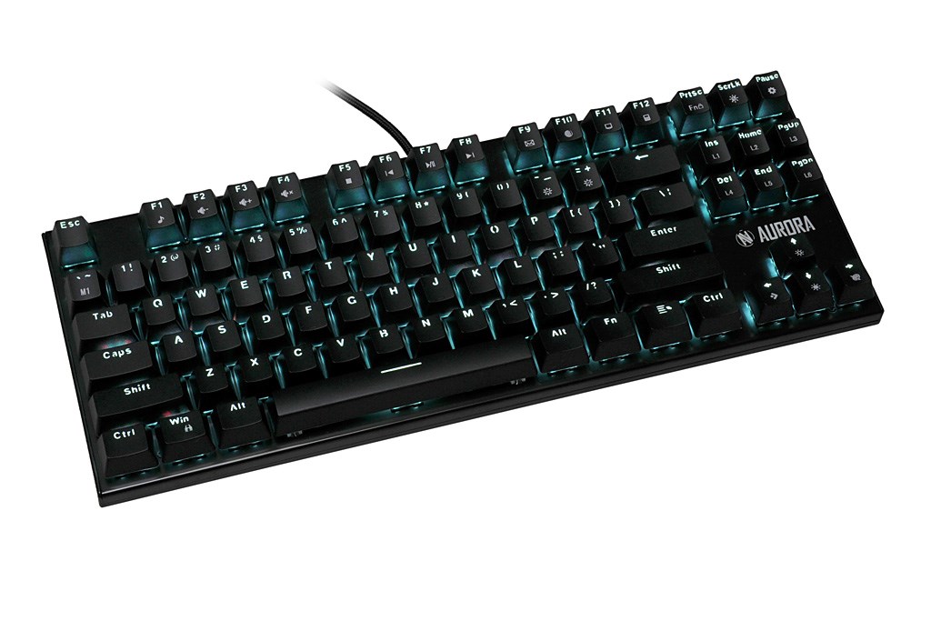 Tastierë iBOX Aurora K-2R, Blue Switch, RGB, e zezë