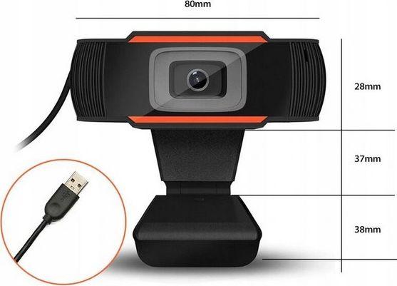 Веб камера DUXO WebCam-X13, Full HD, црна боја