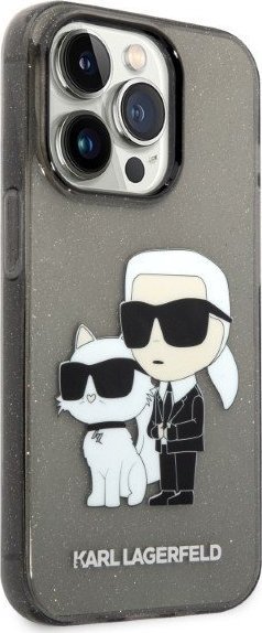 Mbulesë telefoni Karl Lagerfeld KLHCP14XHNKCT, për iPhone 14 Pro Max, hardcase, e zezë