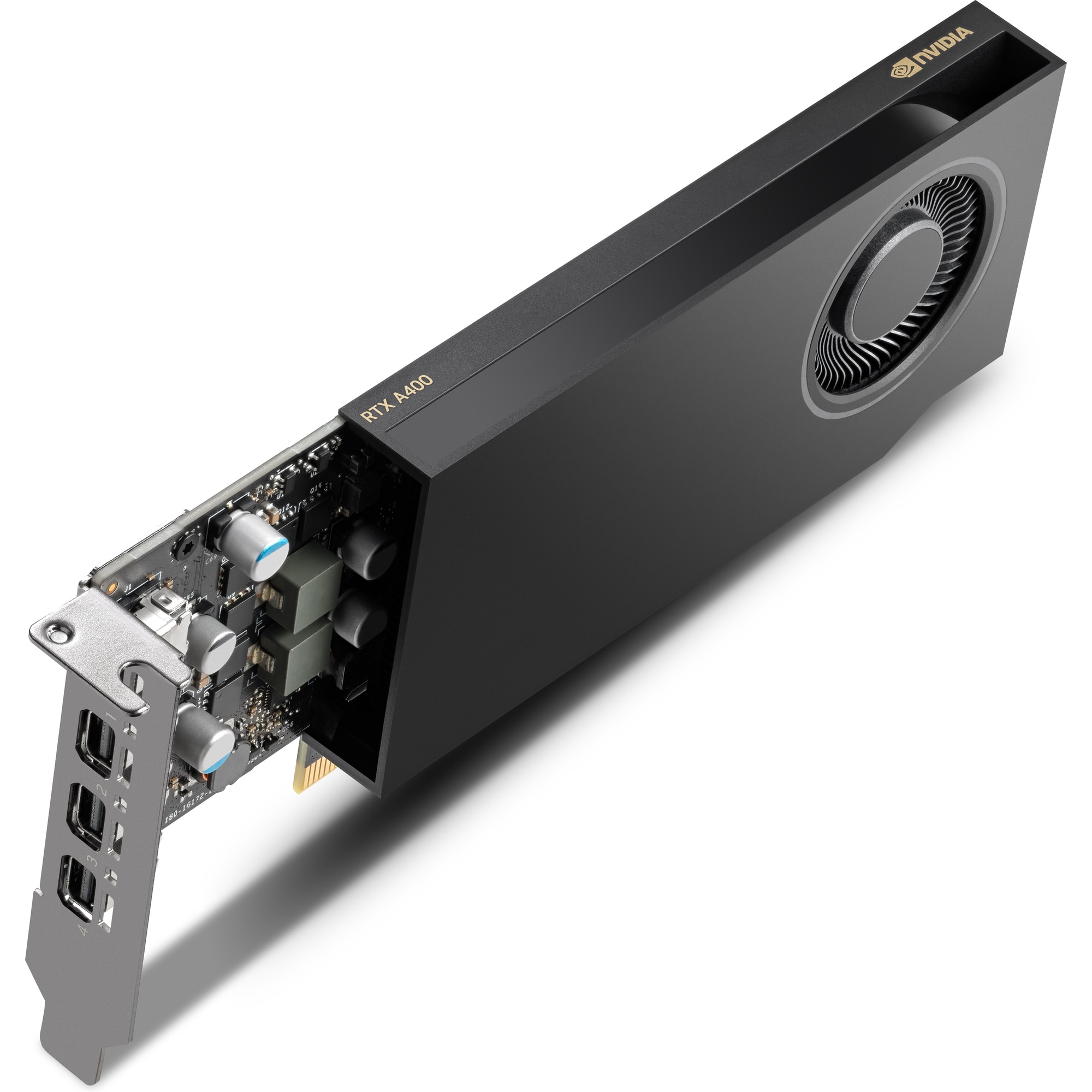 Kartë grafike HP NVIDIA RTX A400, 4GB GDDR6, 4x Mini DisplayPort, e zezë