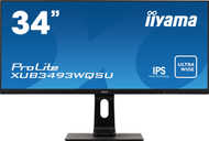 Monitor Iiyama ProLite XUB3493WQSU-B1, 34" LED, UWQHD, i zi