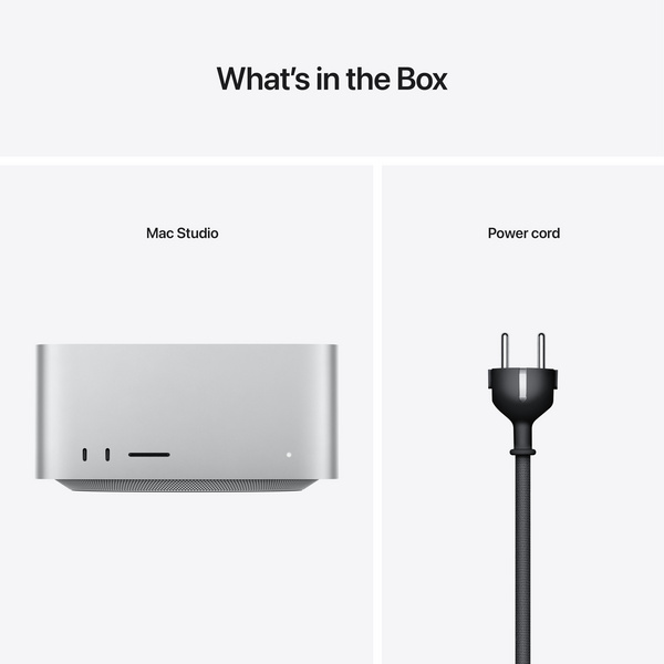 Apple Mac Studio, M1 Ultra 20-core, 64G, 1TB, 48-core GPU