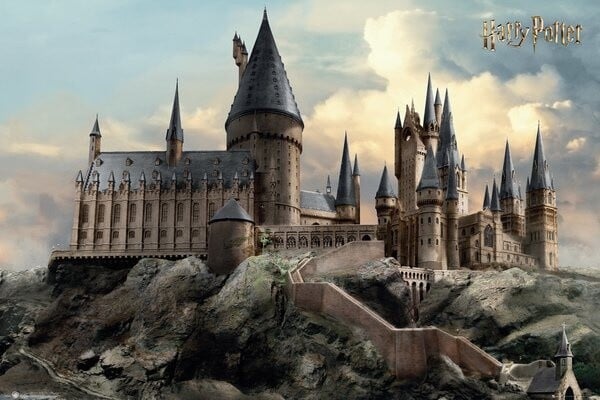 Poster Harry Potter - Hogwarts Day