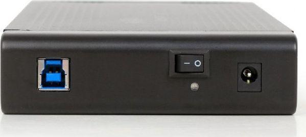 Disk i jashtëm Gembird, 3.5", USB 3.0, i zi