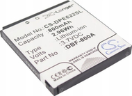 Bateri telefoni Doro Li-ion, 3.7V, 800mAh, e zezë