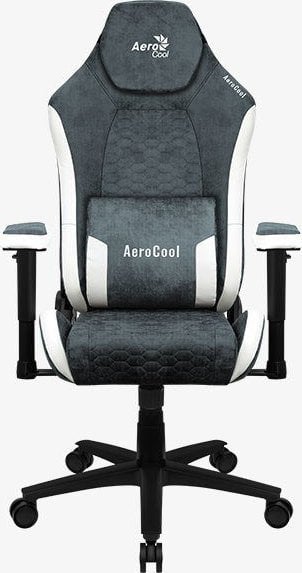 Karrige Aerocool Crown AeroSuede, Steel Blue​, e zezë/e bardhë