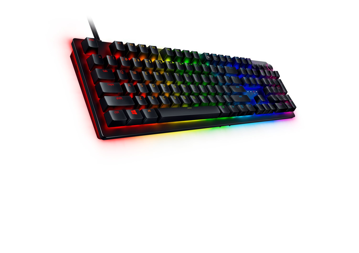 Tastierë për lojëra Razer Huntsman V2, 108 taste, Analog, RGB, e zezë