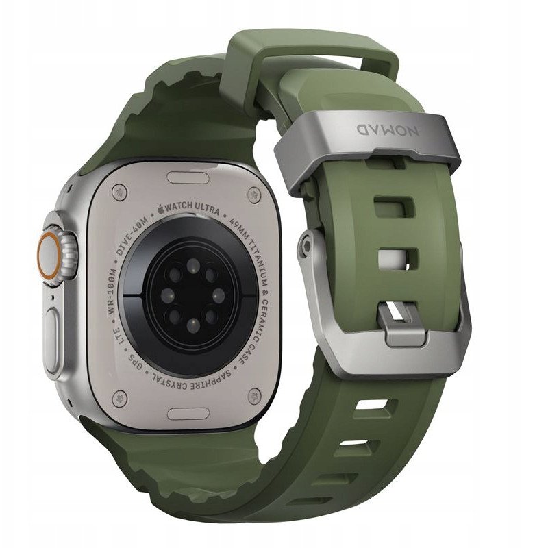 Rrip ore Apple Rocky Point Band, 46mm 49mm, FKM fluoroelastomer, Forest