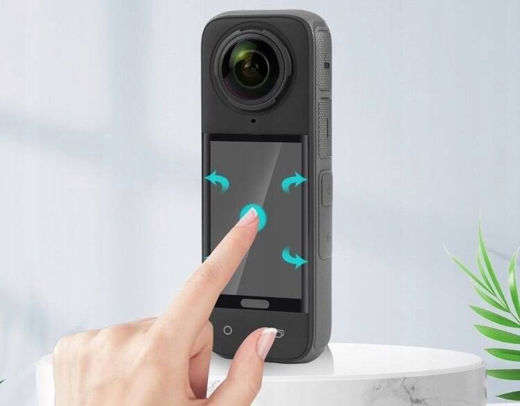 Заштитно стаклено фолио PULUZ за Insta360 X4, закалено стакло, проѕирно