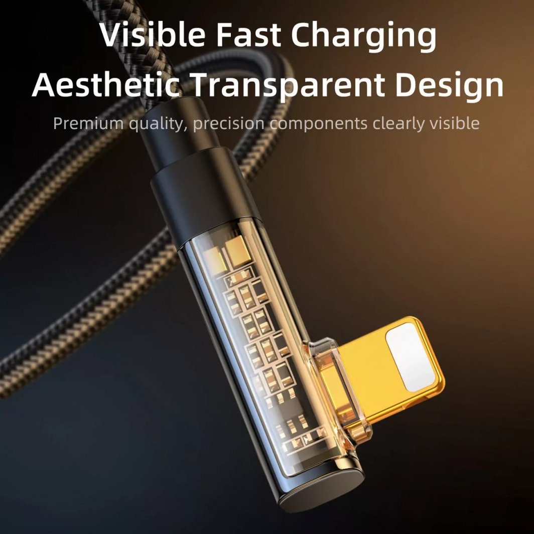 Kabllo USB Joyroom S-UL012A6, USB-A në Lightning, 1.2m, blu