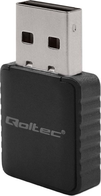 Adapter WiFi Qoltec Ultra Fast Dual Mini, USB 3.0, 2.4 GHz 5 GHz, i zi