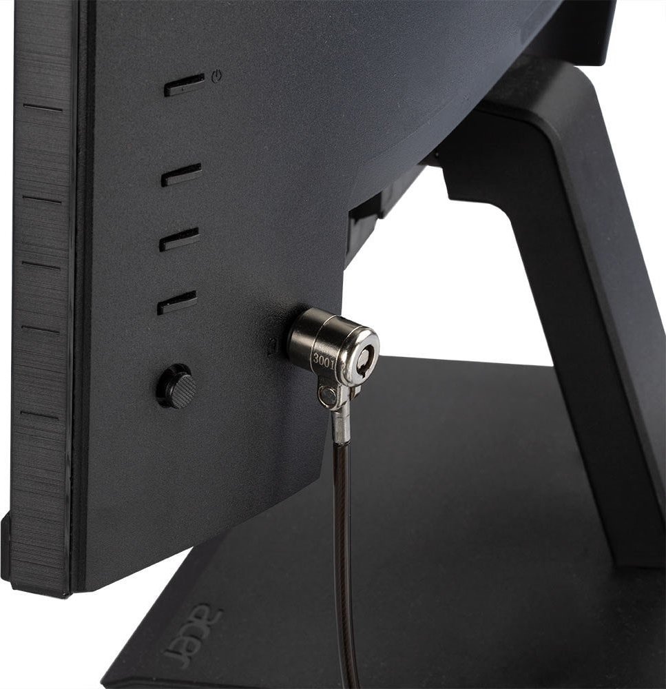 Kabllo sigurie për laptop Lindy Notebook Security Cable, bravë me çelës, çelik, gri