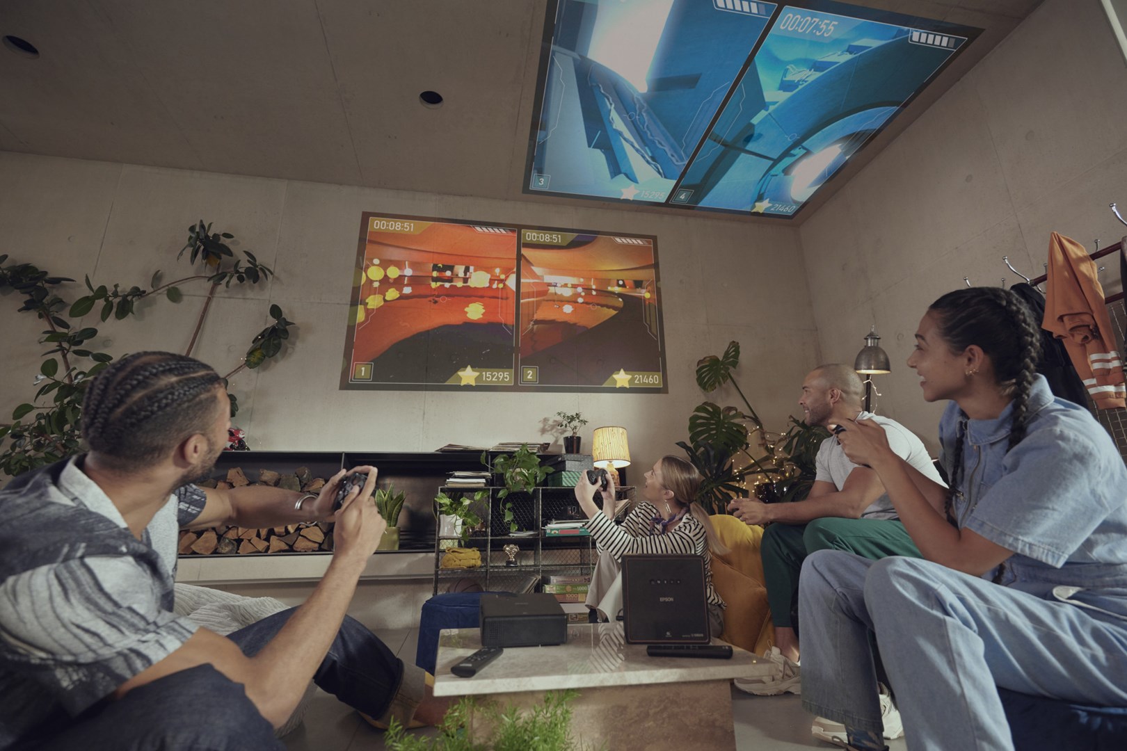 Projektor Epson EF-11, Full HD, 1000 lumens, 3LCD, i zi