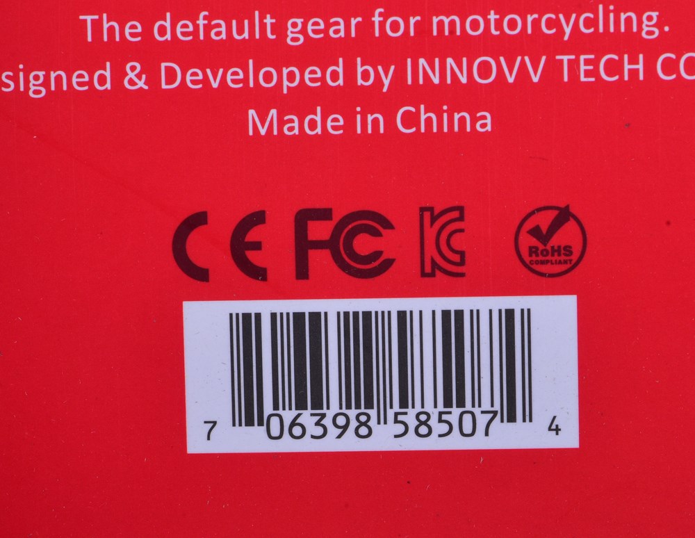 Kamerë moto Innovv K5, 4K+FullHD, Wi-Fi, IP67, e zezë