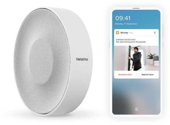 Sirenë e brendshme Smart Netatmo