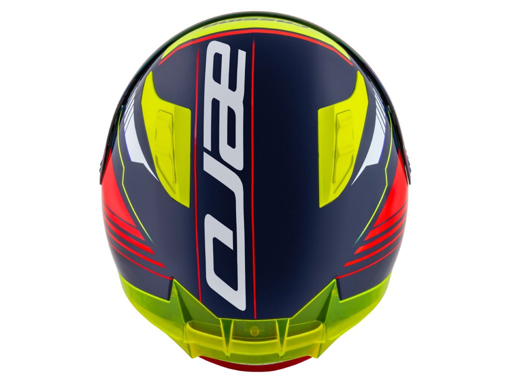 Helmë integrale Cassida Aero Drome, polikarbonat, vizor i dyfishtë, e zezë