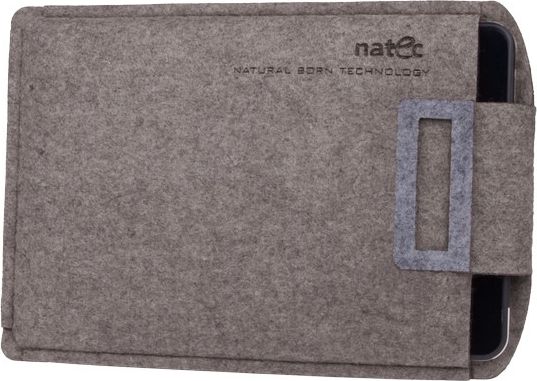 Futrollë tableti Natec Sheep NET-0573, 7", material filtër, kafe gri