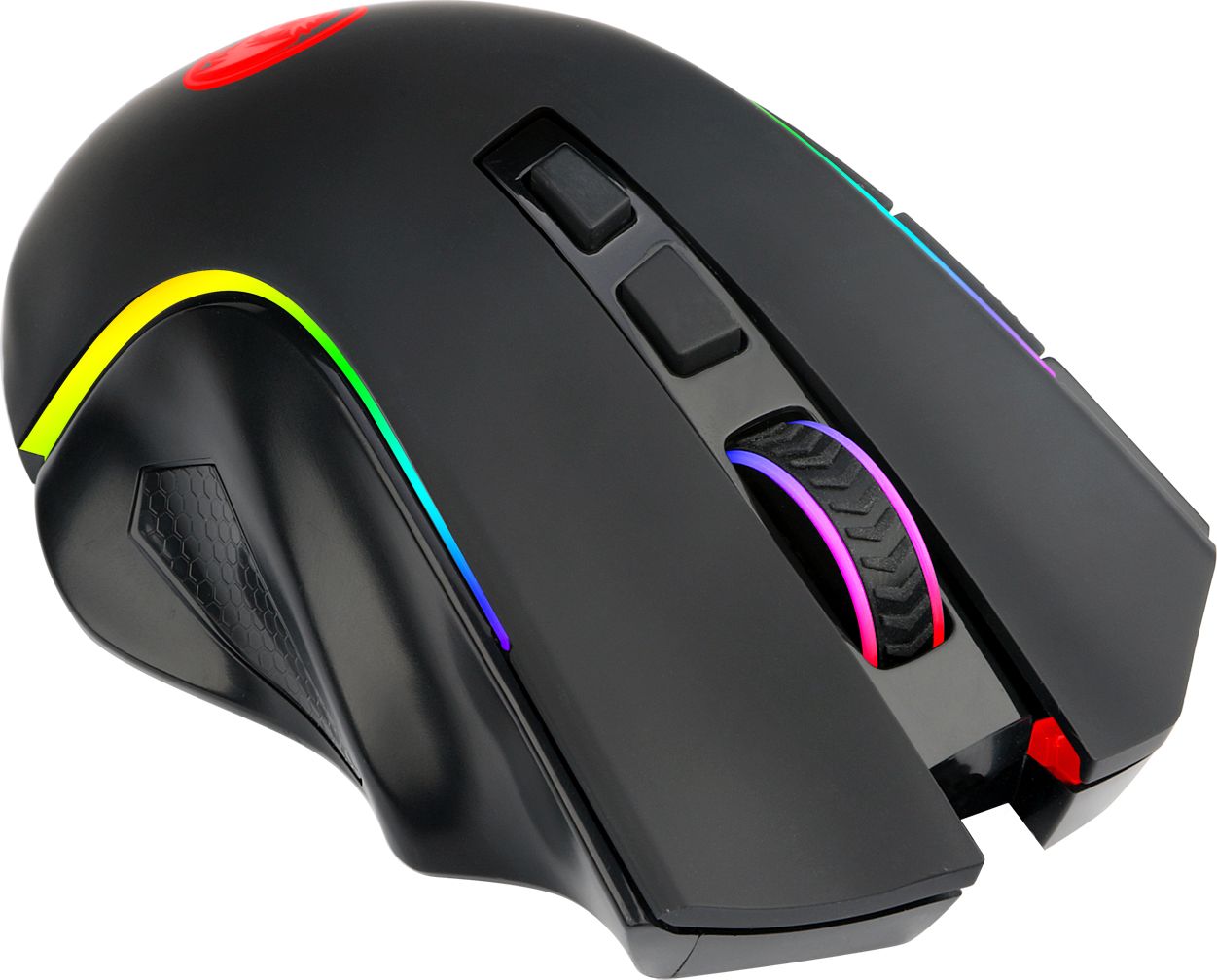 Maus gaming pa tela Redragon, 7200 DPI, RGB, 7 butona programues, i zi