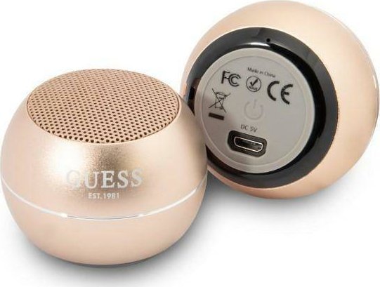 Altoparlant Bluetooth Guess Mini 3W, 4 orë, gold