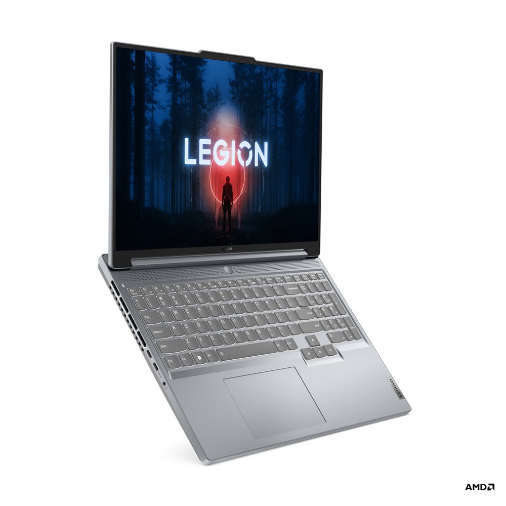 Laptop Lenovo Legion Slim, 16", AMD Ryzen 7 7840HS, 16 GB RAM, 512 GB SSD, NVIDIA GeForce RTX 4070, i hirtë