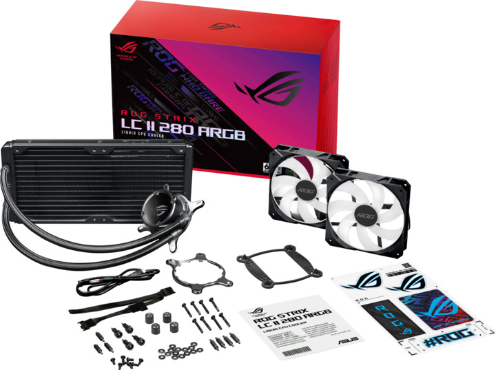 Ftohës ASUS ROG STRIX LC II 280 ARGB
