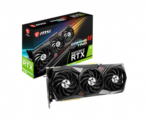 Kartë grafike MSI RTX 3090 GAMING X TRIO 24G, NVIDIA 24 GB GDDR6X