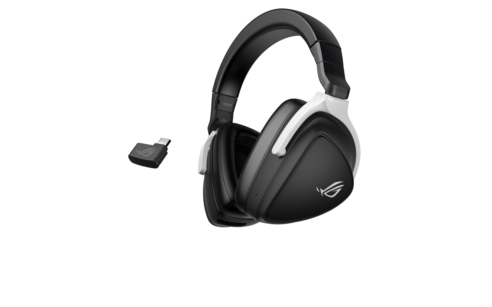Kufje lojërash Asus ROG Delta S Wireless, 2.4 GHz/Bluetooth, 7.1 Surround, të zeza