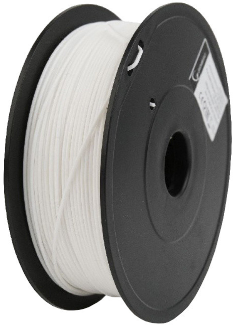 Filament për printim 3D Gembird (filament), PLA+, 1,75mm, 1kg, e bardhë