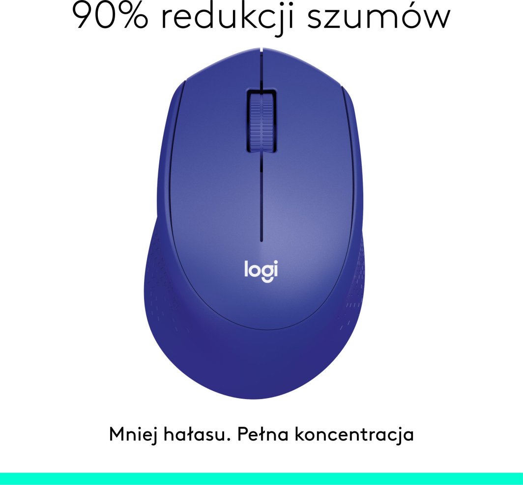 Maus Logitech M330, wireless, USB, i kaltërt